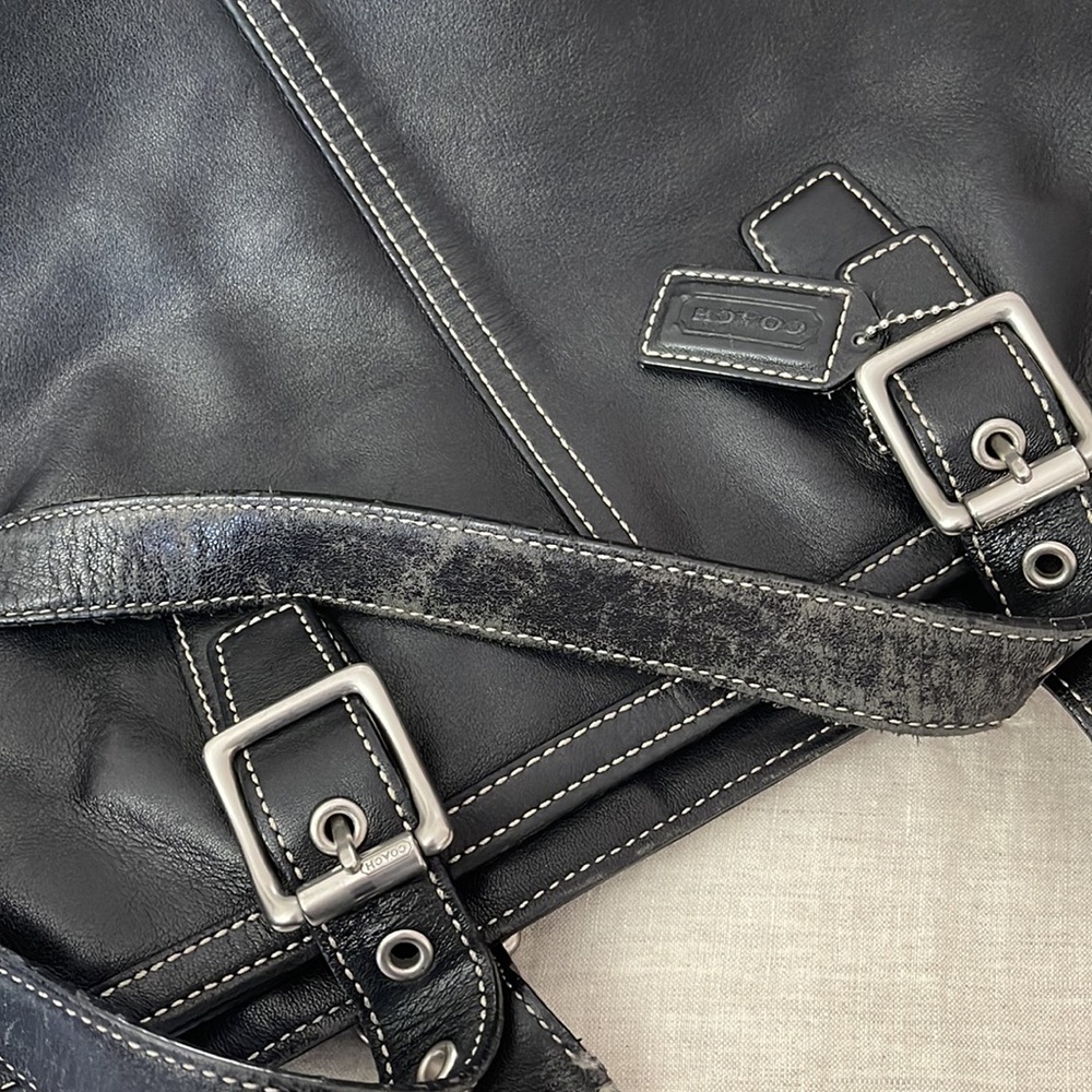 Coach leather tote - Picture 6 of 6